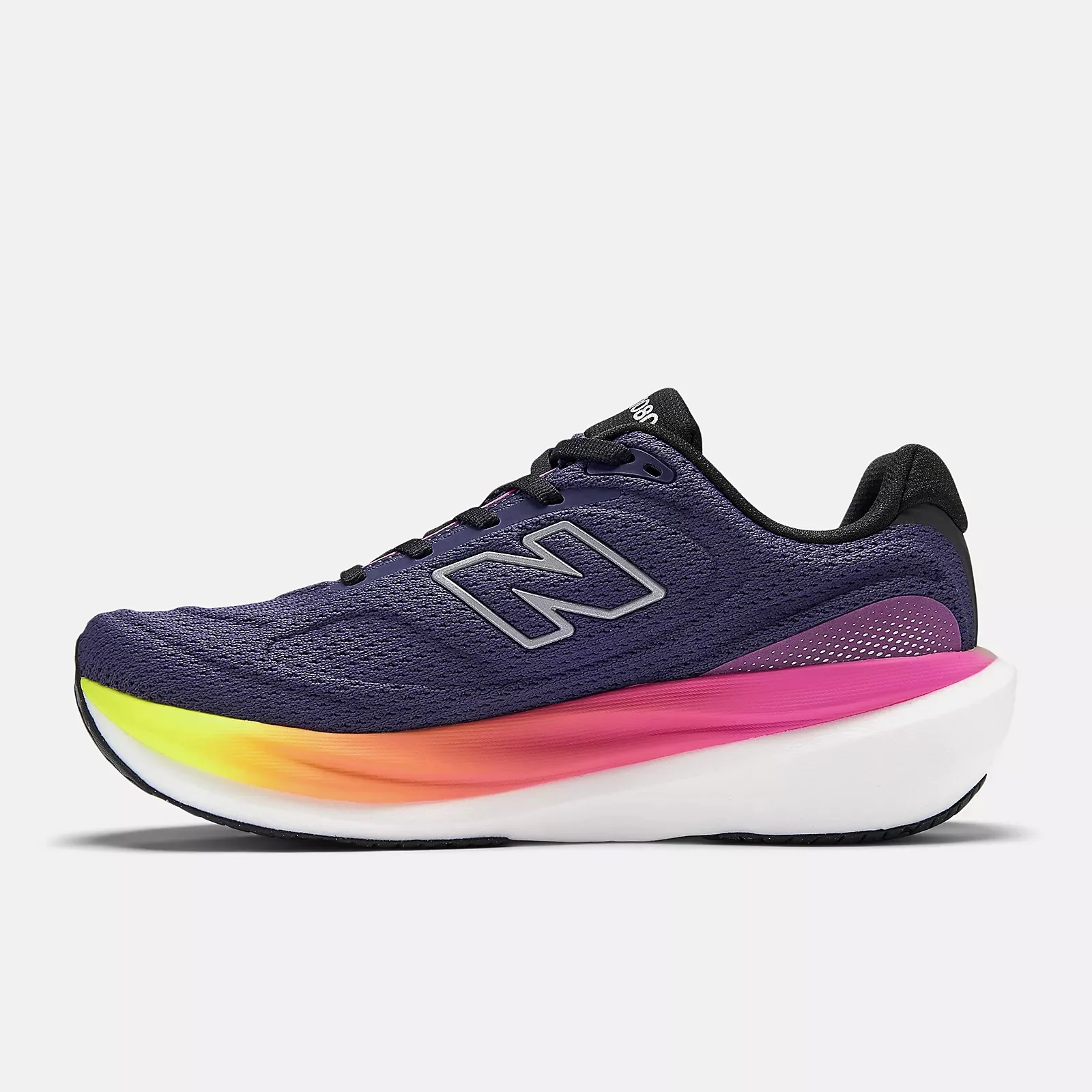 New Balance 1080 V15 Running Shoes Women's Wide (Purple Green) - Image 3