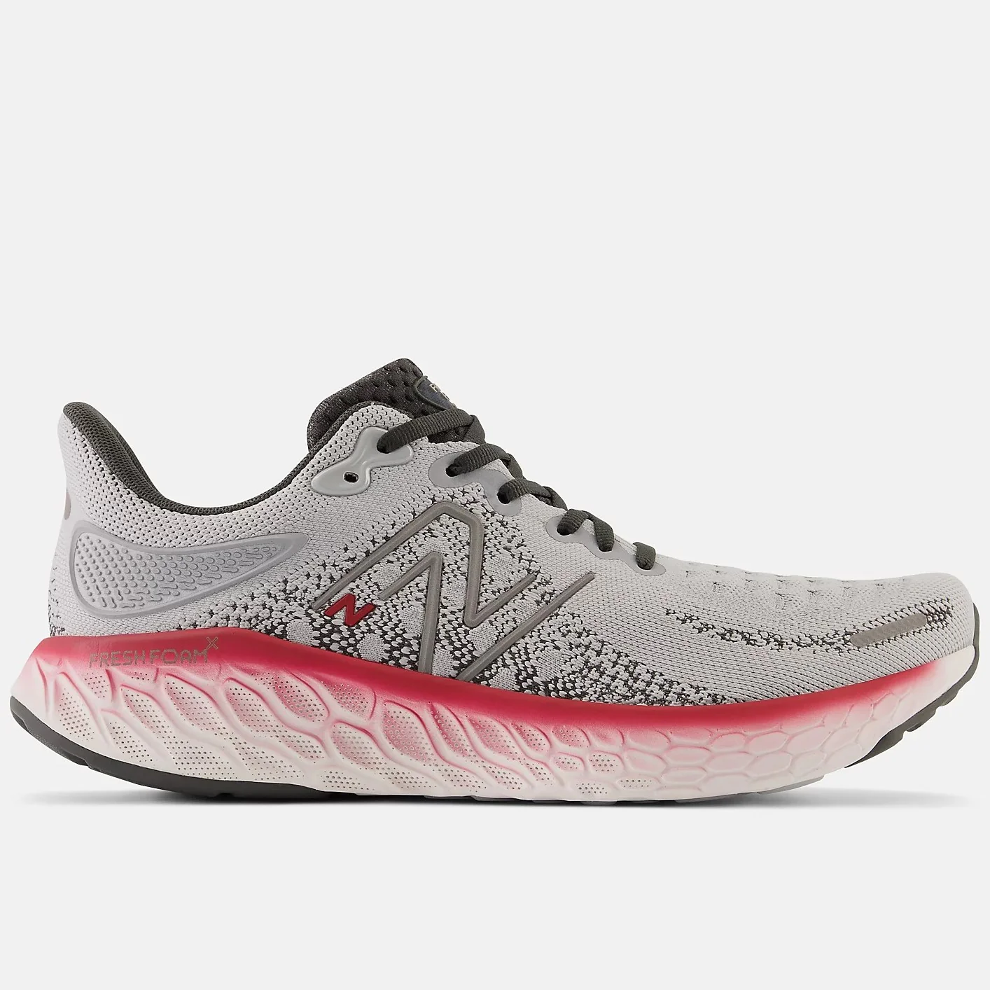 New Balance 1080 V12 Running Shoes Men's (Aluminium Grey Blacktop)