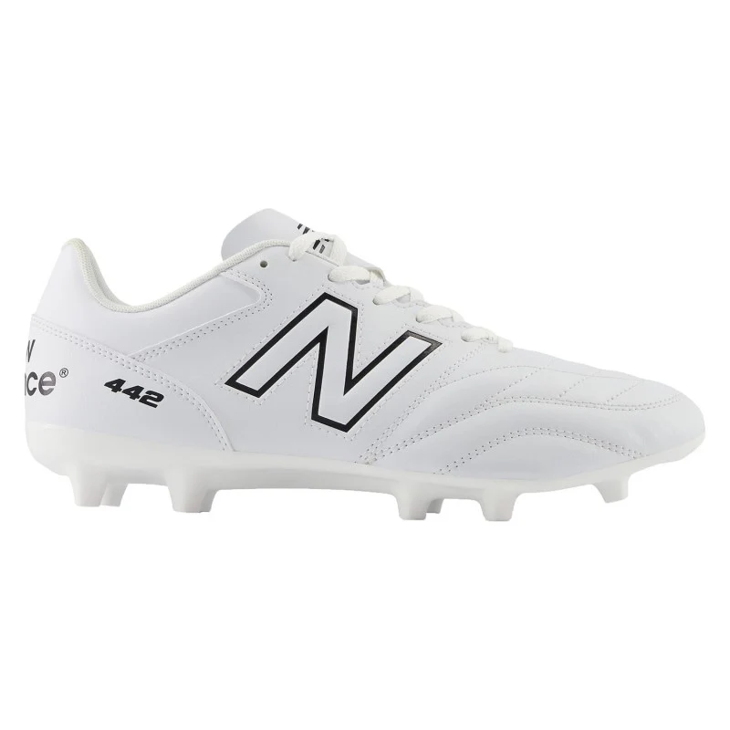 New Balance 442 V2 Academy FG Football Boots Men's (White Black)