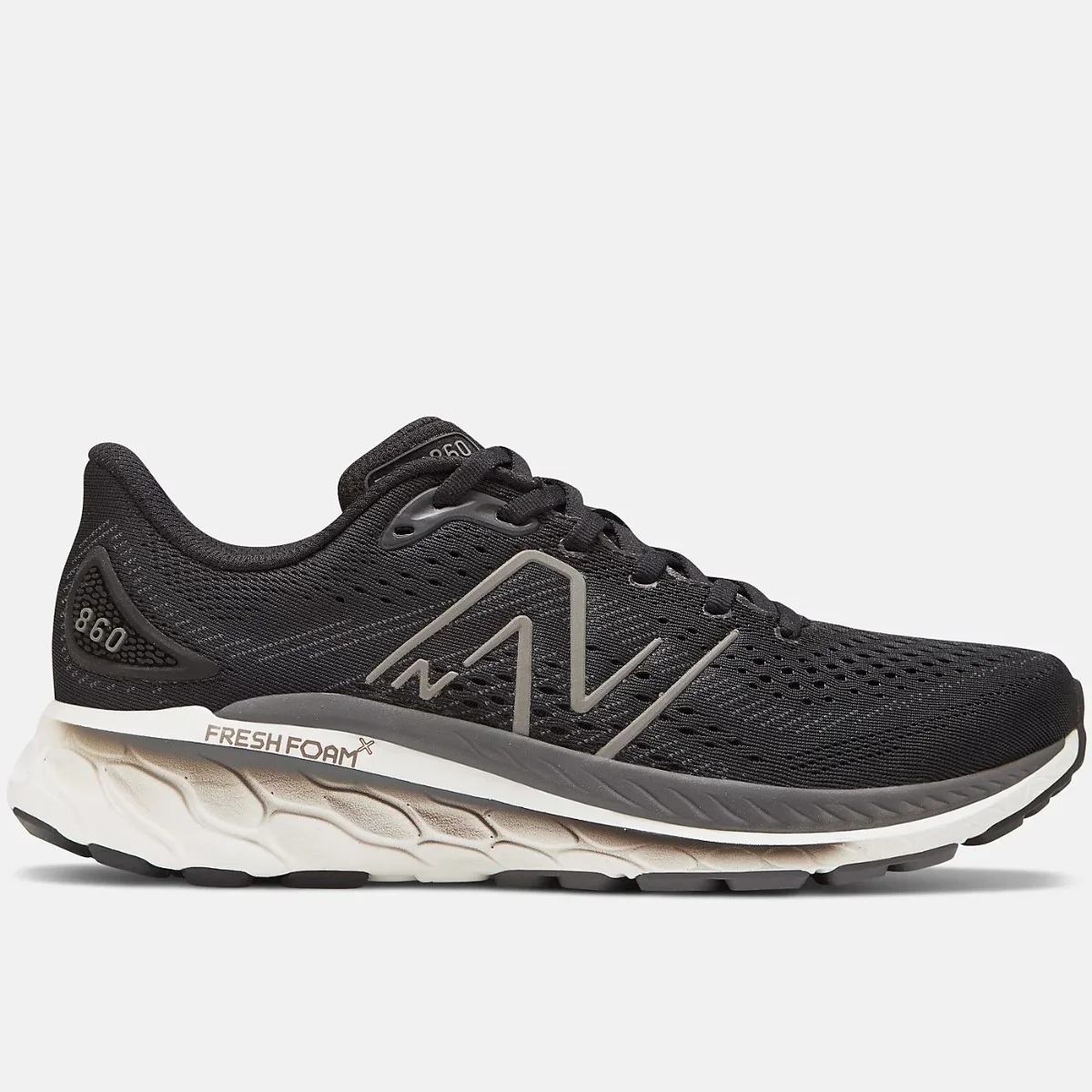 New Balance 860 V13 Running Shoes Men's X-Wide (Black White)