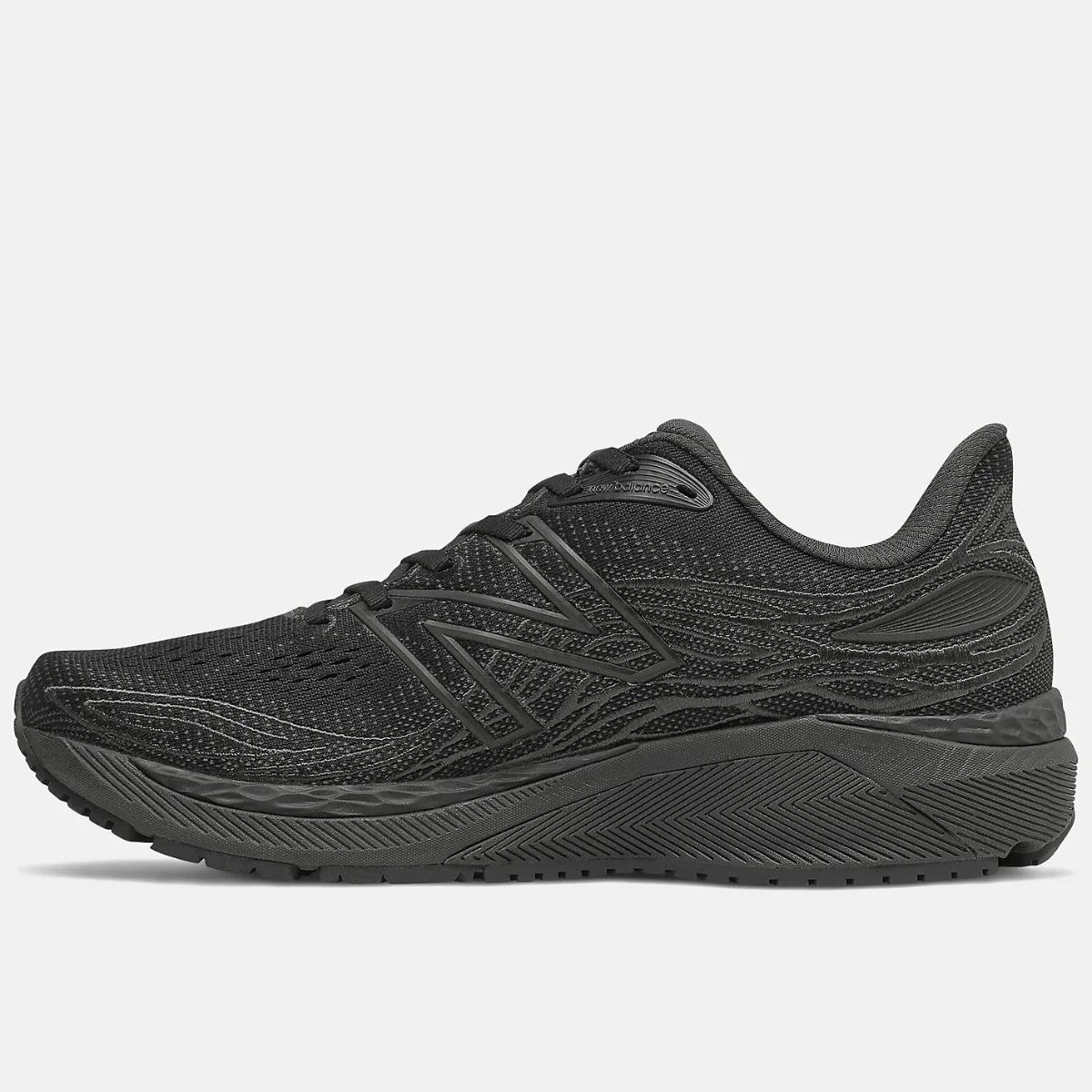 New Balance 860v12 Mens Running Shoes Extra Wide (Black) - Image 3
