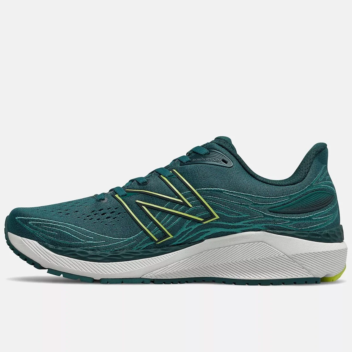 New Balance 860V12 Running Shoes Men’s X-Wide (Blue) - Image 3