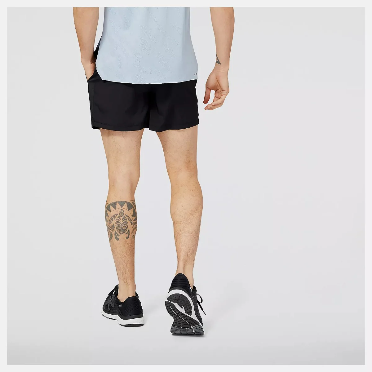New Balance Accelerate 5 Inch Shorts Men's (Black) - Image 2
