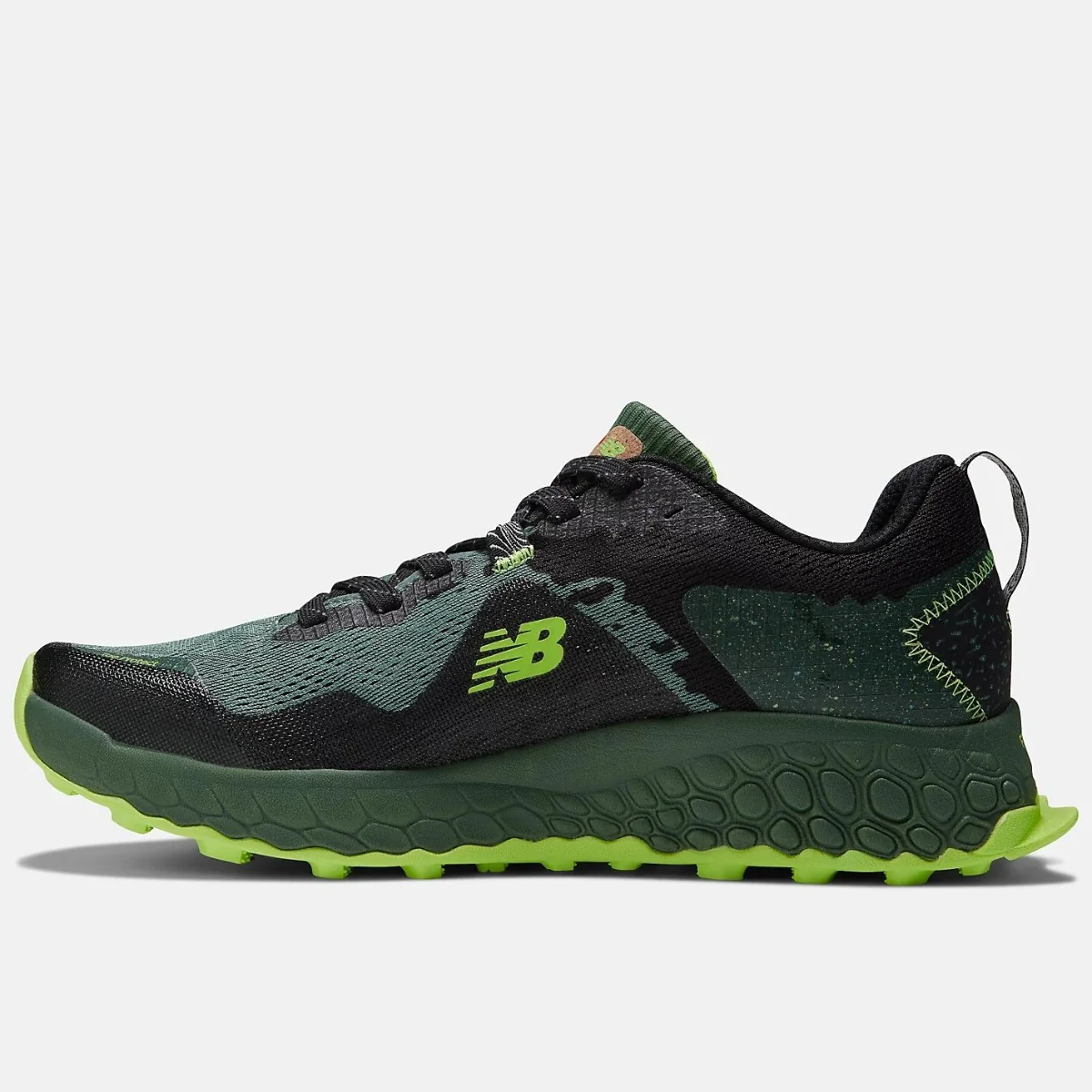 New Balance Hierro V7 Trail Shoes Men's (Jade Pixel Green) - Image 3