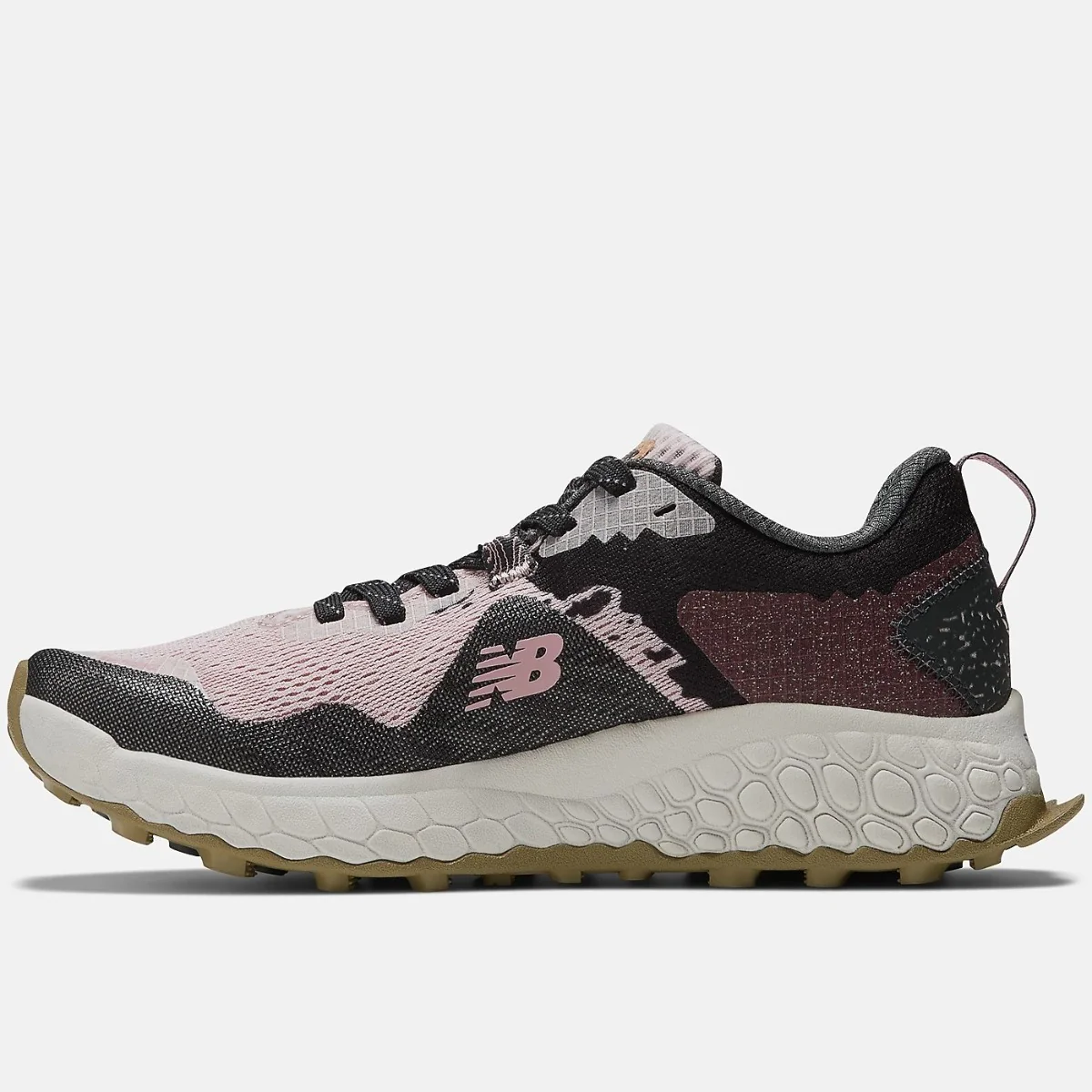 New Balance Hierro V7 Trail Shoes Women's (Stone Pink Black Top) - Image 3