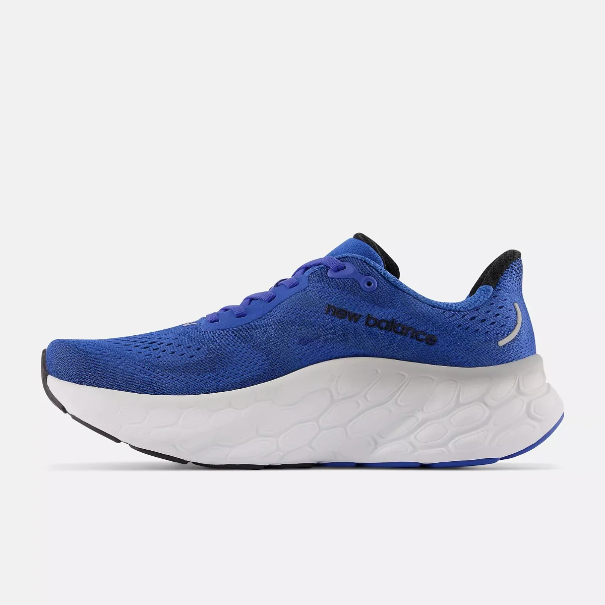 New Balance More V4 Running Shoes Men's Wide (Cobalt Black) - Image 3