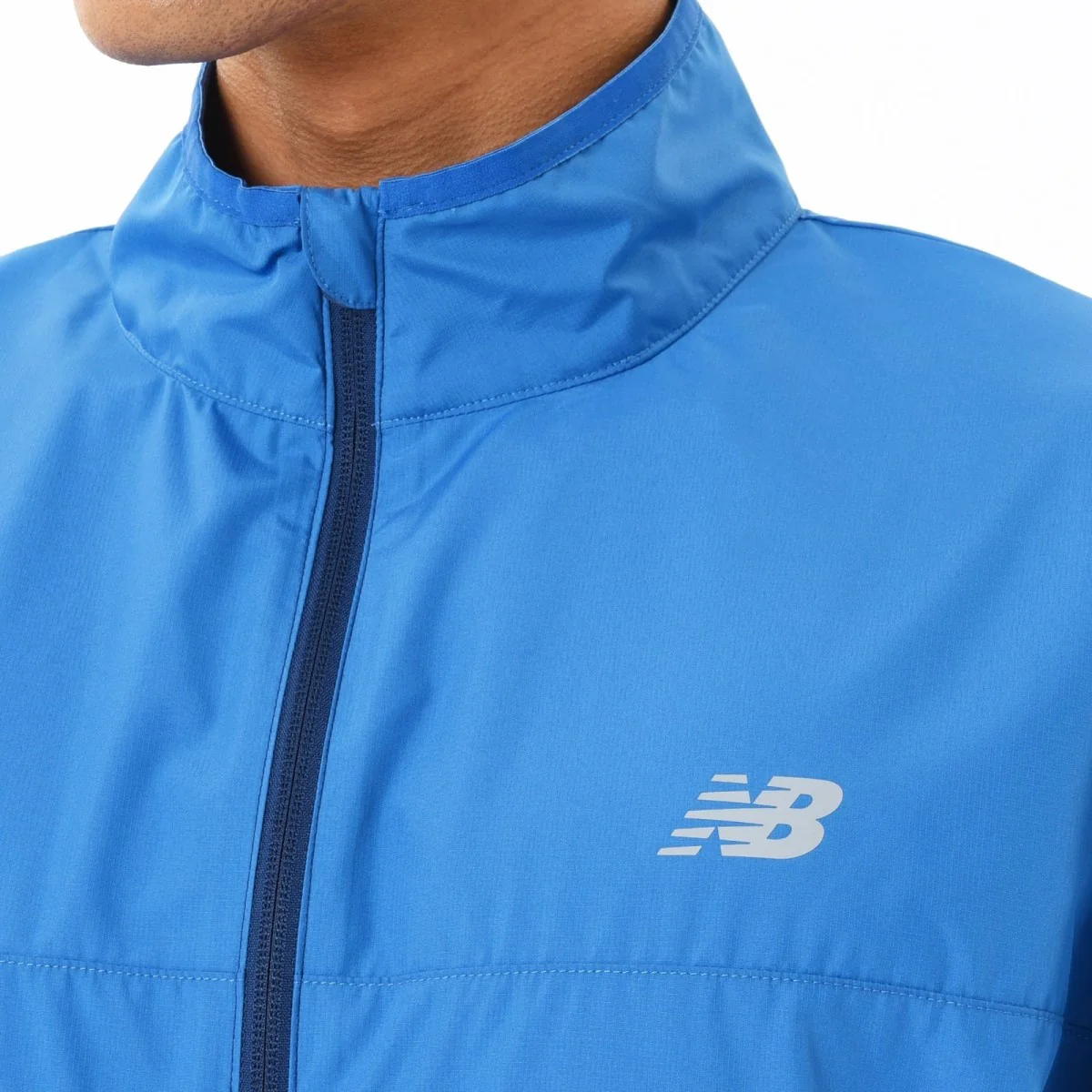 New Balance Sport Essentials Jacket Men's (Blue Navy BEU) - Image 2
