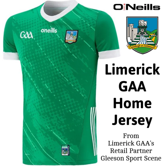 O'Neills Limerick GAA Home Jersey 2023-24
