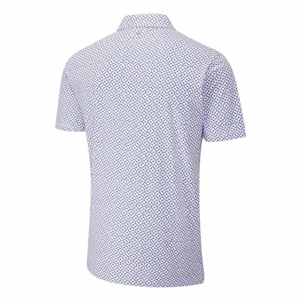 Ping Ephron Golf Polo Shirt Men's (White Pink Haze) - Image 2