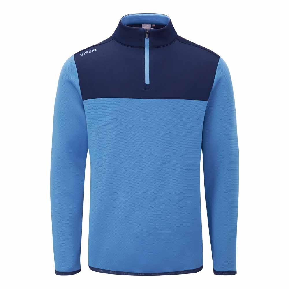 Ping Kinver Half Zip Top Men's (Blue Navy)