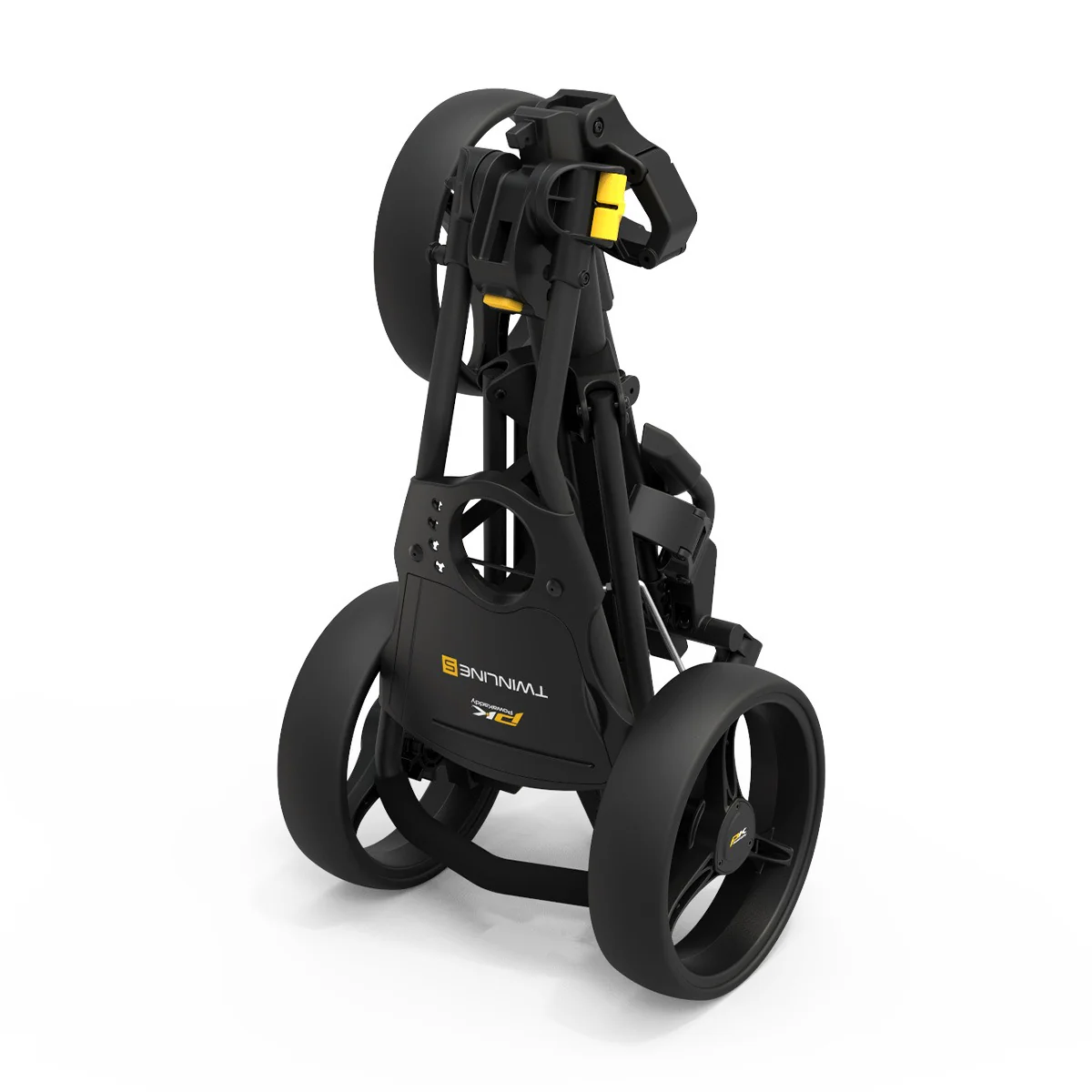 Powakaddy Twinline 5 Golf Push Cart (Matt Black 01) - Image 2