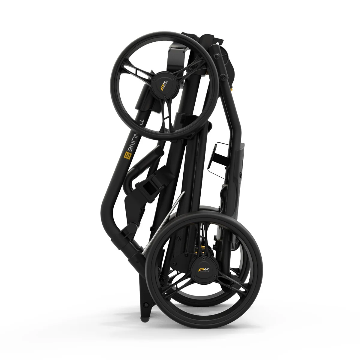 Powakaddy Twinline 5 Golf Push Cart (Matt Black 01) - Image 4