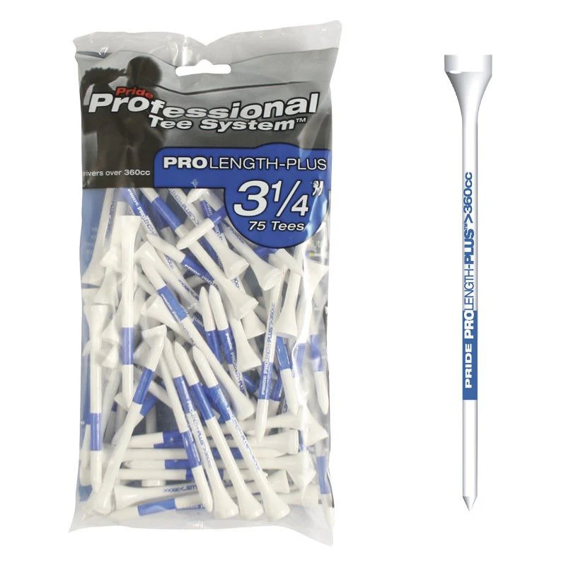Pride Pts 3¼” Blue Tees Pack 75