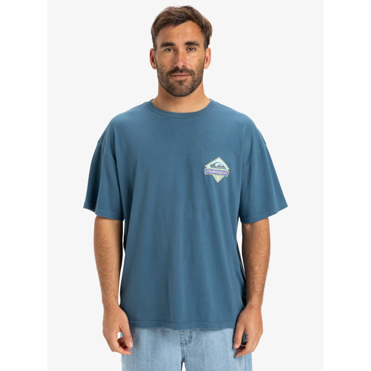 Quiksilver GH Crystal Jet T-Shirt Men's (Real Teal BPR0) - Image 2