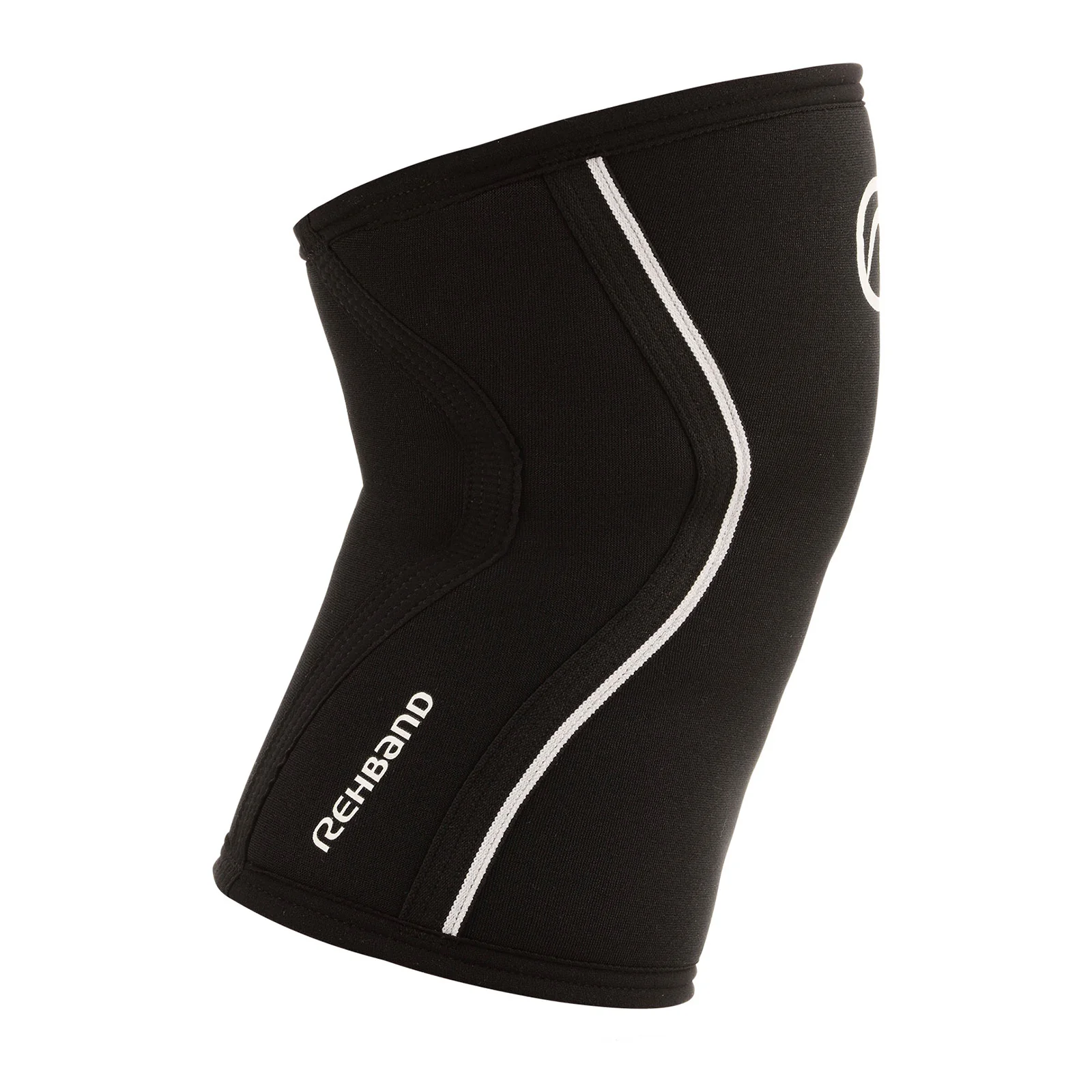 Rehband RX Knee Sleeve 5mm (Black White) - Image 3