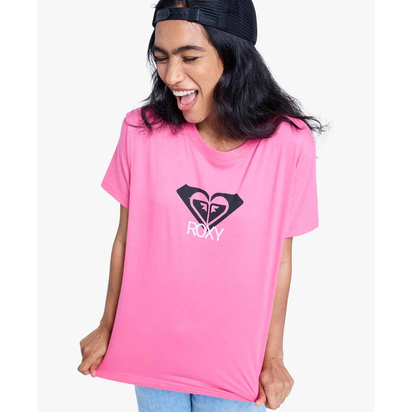 Roxy Ocean Road Art T-Shirt Women's (Sangria Sunset MLW0) - Image 2