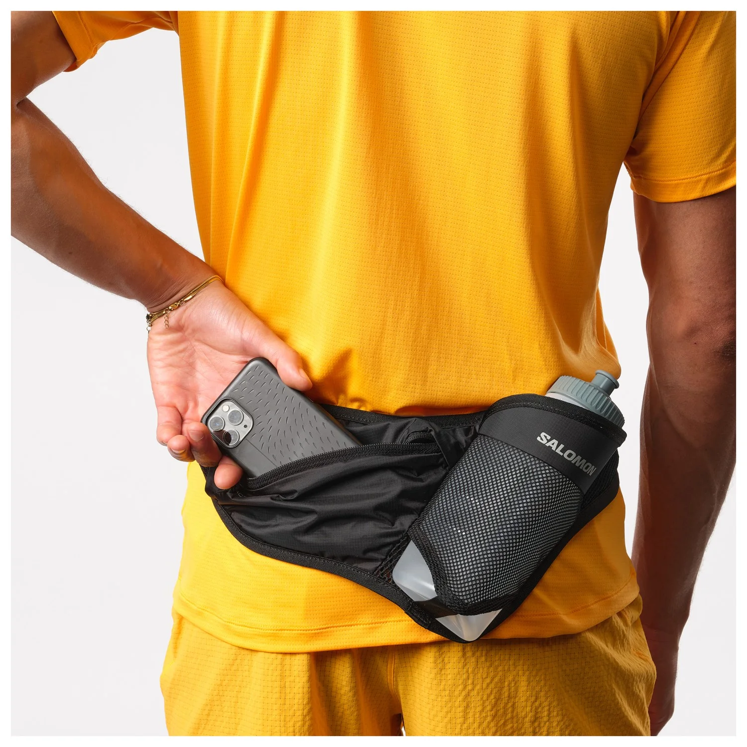 Salomon Active Belt with 3D Water Bottle Unisex - Image 3