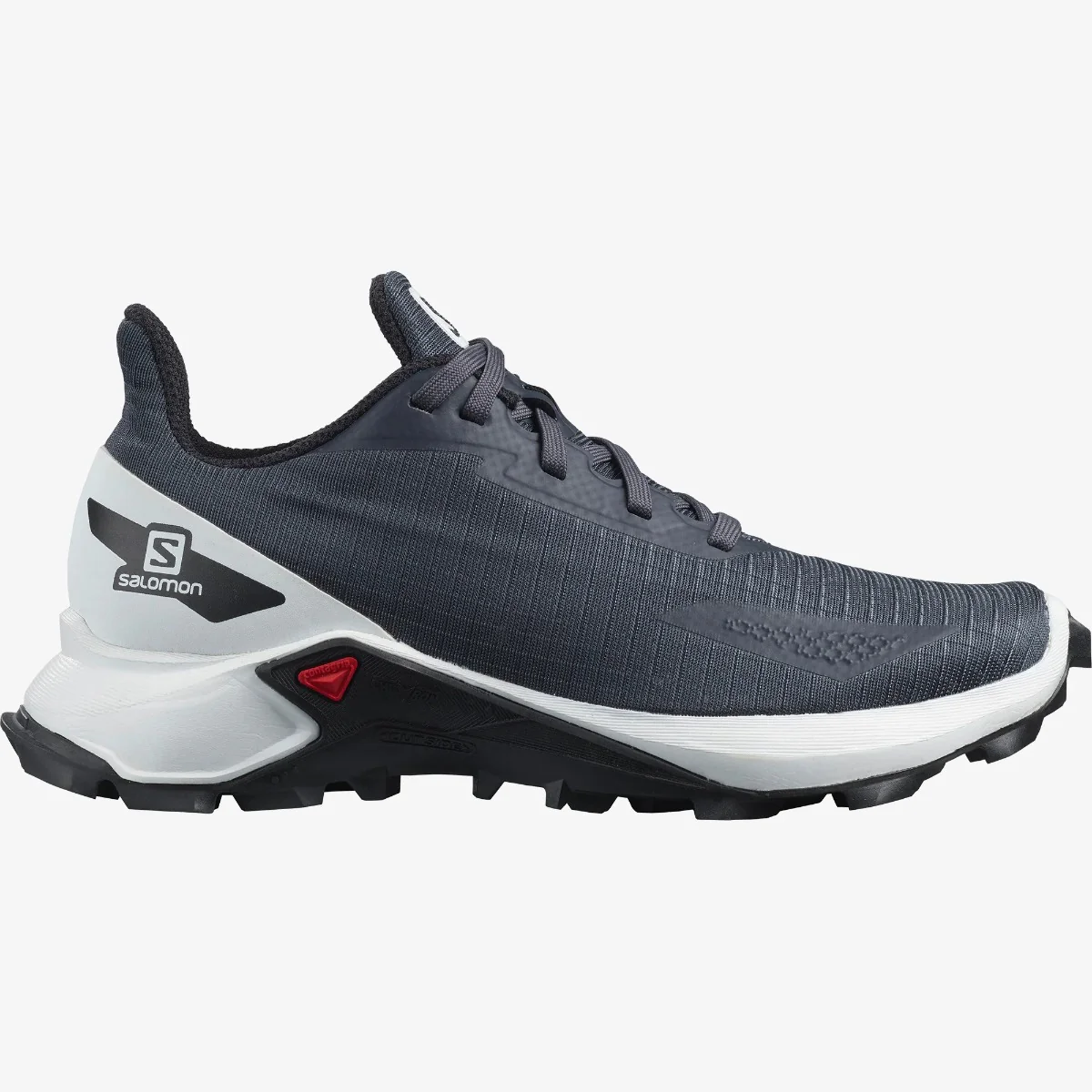 Salomon Alphacross Blast Junior Shoes (Indian Ink White Black)