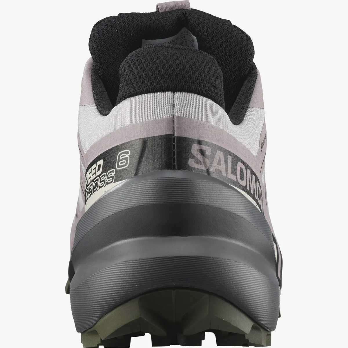 Salomon Speedcross 6 Gore Tex Trail Shoes Women's (Ashes of Roses Olive) - Image 5