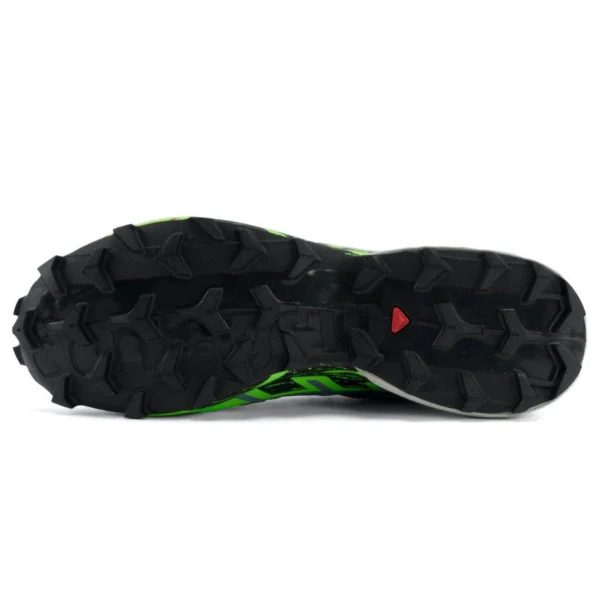 Salomon Speeedcross 8 Gore Tex Trail Shoes Men's (Flint Stone Green Gecko) - Image 2