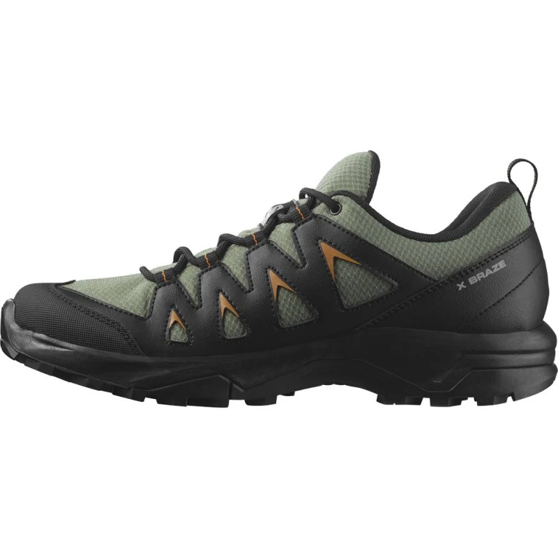 Salomon X Braze Gore Tex Trail Shoes Men's (Deep Lichen) - Image 3