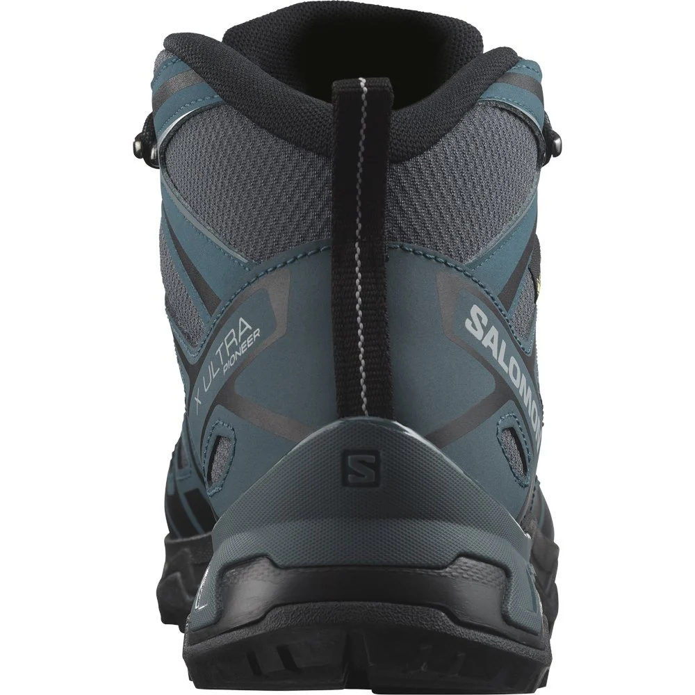 Salomon X Ultra Pioneer Mid GTX Trail Shoes Men's (Ebony Stargazer Quarry) - Image 4