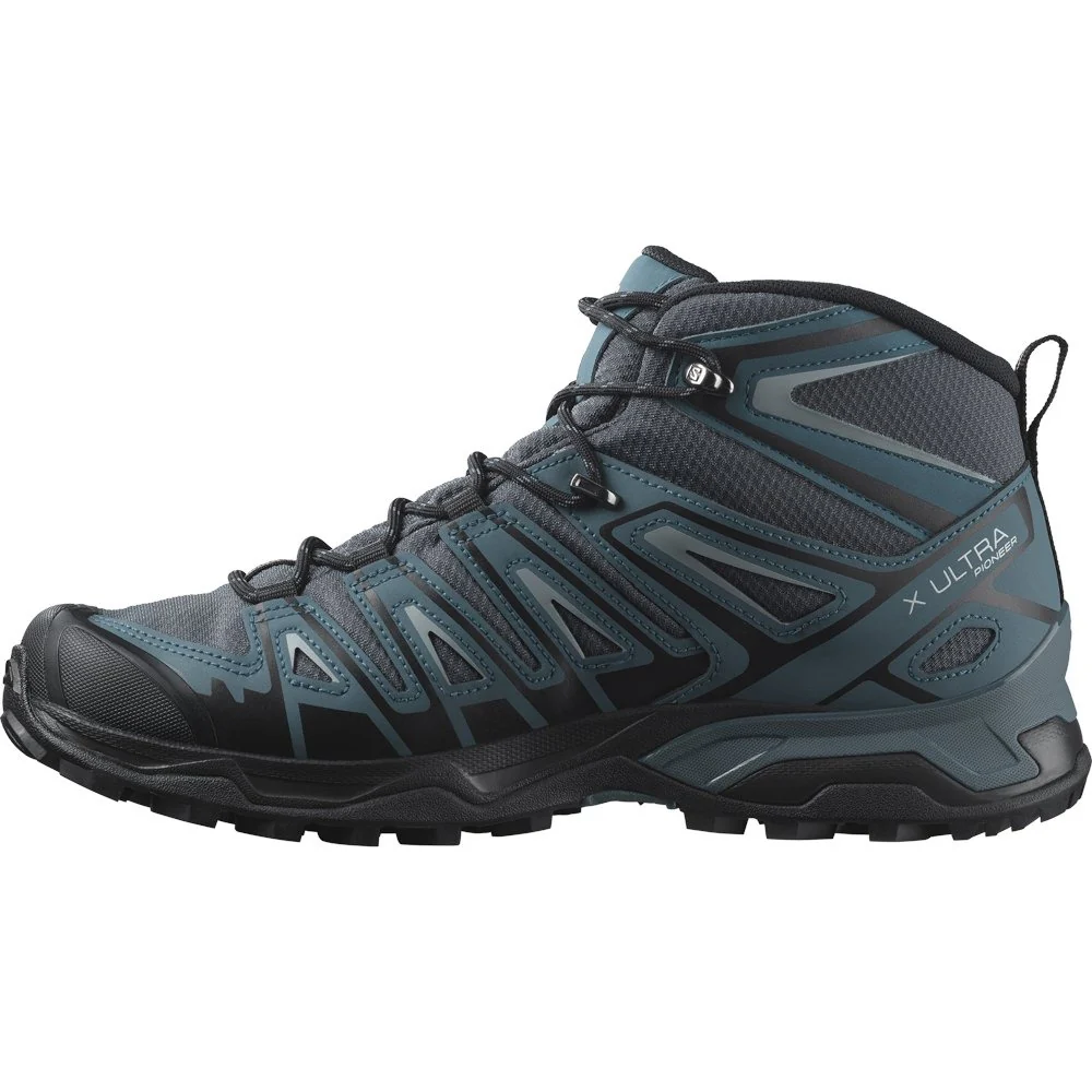 Salomon X Ultra Pioneer Mid GTX Trail Shoes Men's (Ebony Stargazer Quarry) - Image 5