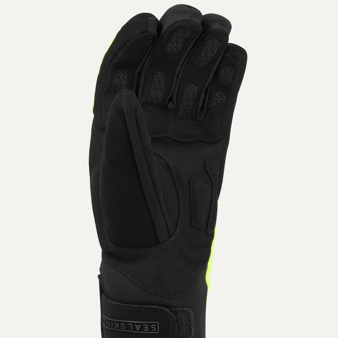 Sealskinz Waterproof Cycling Gloves Men's (Neon Yellow) - Image 2