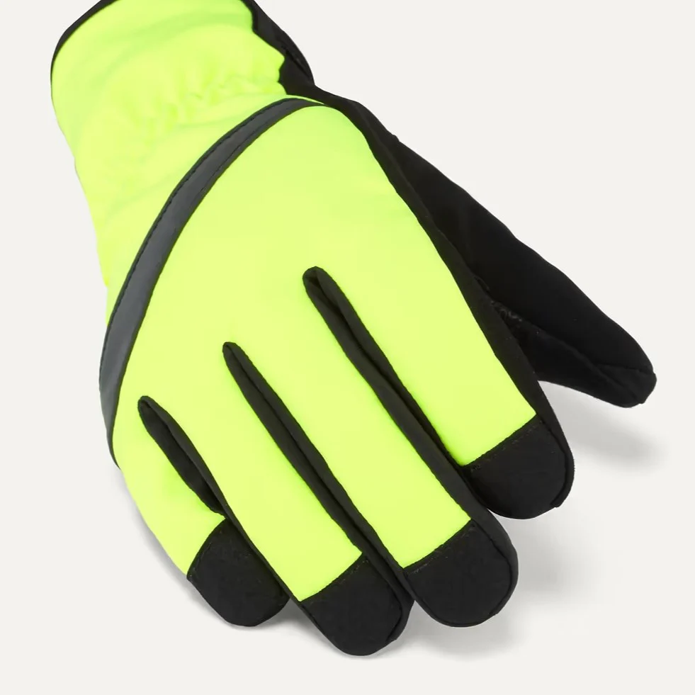 Sealskinz Waterproof Cycling Gloves Men's (Neon Yellow) - Image 3