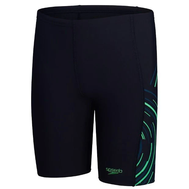 Speedo Plastisol Placement Jammers Boys (Navy Green)