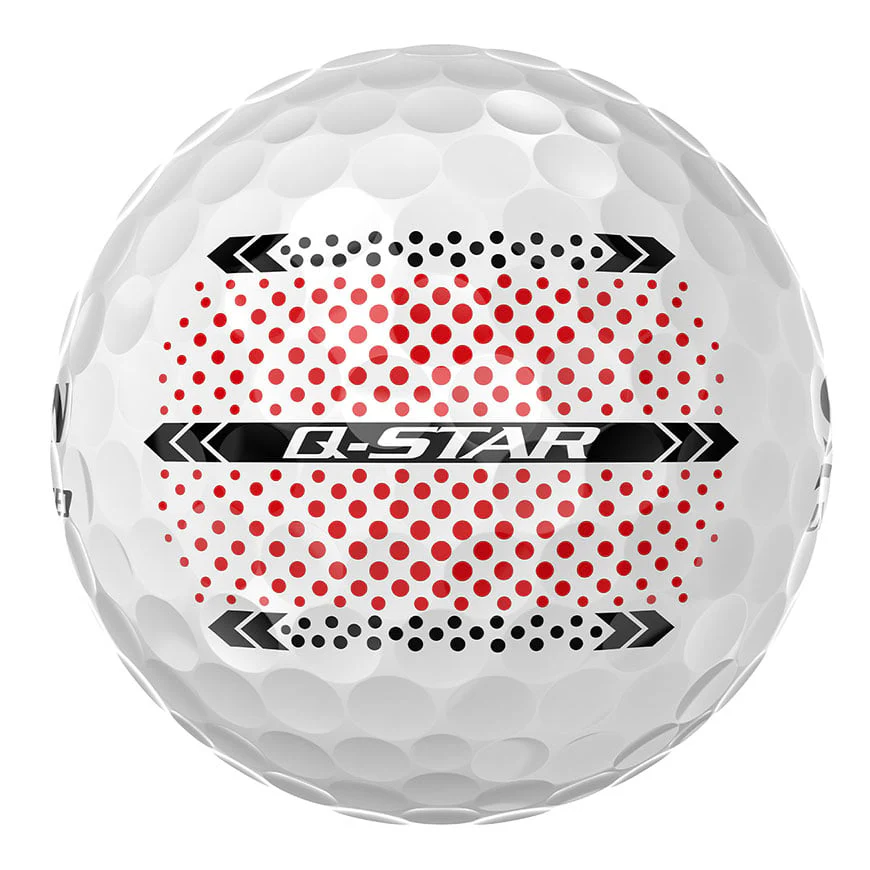 Srixon Q Star Ultispeed Trackline Golf Balls x 12 - Image 3