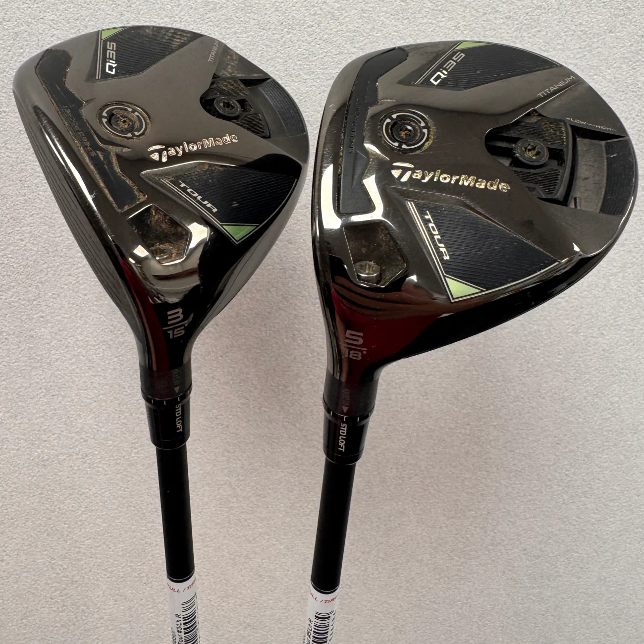 Taylor Made Qi35 Tour Fairway Woods Demo (Men's Left Hand)*Secondhand But in Good Condition* - Image 4