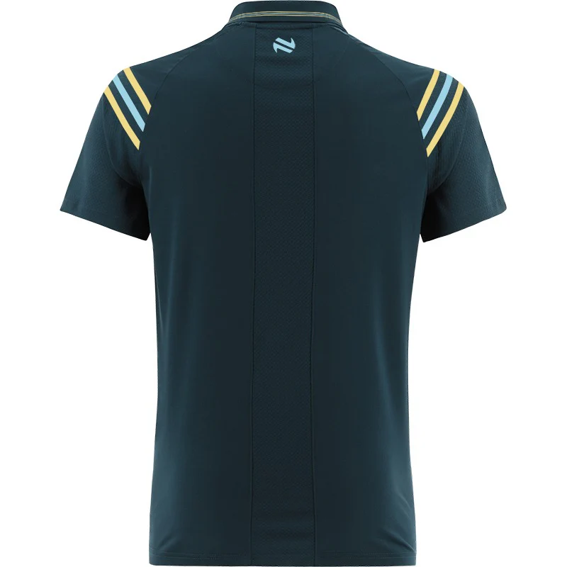 O'Neills Tipperary GAA Weston 061 Polo Shirt (Teal Porcelain Blue) - Image 2