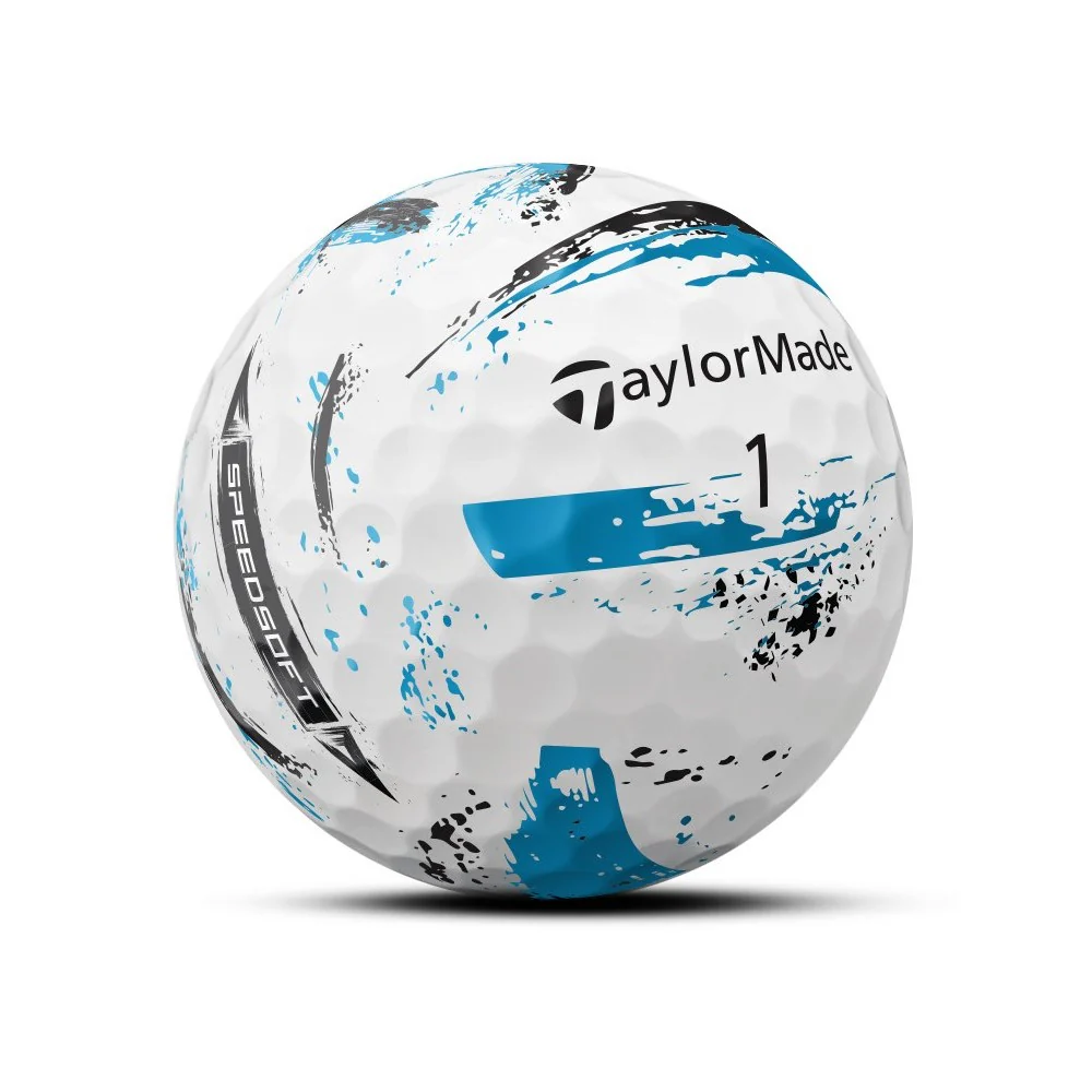Taylor Made SpeedSoft Ink Golf Balls x 3 - Image 2