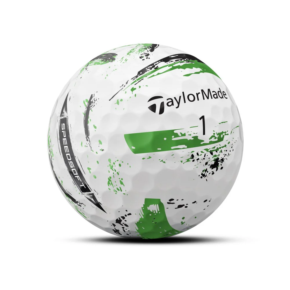Taylor Made SpeedSoft Ink Golf Balls x 3 - Image 4
