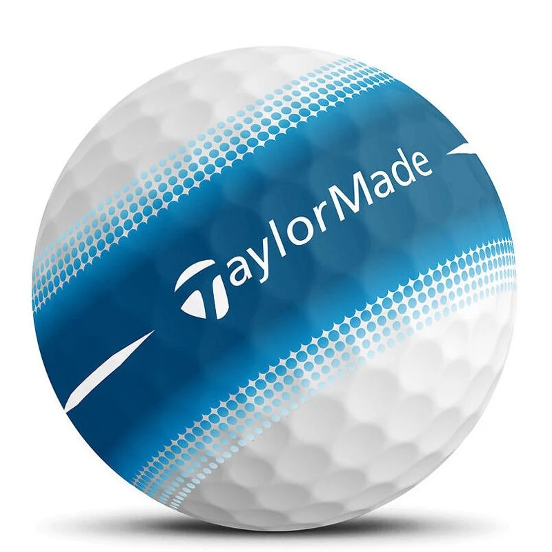Taylor Made Tour Response Stripe Golf Balls x 3 (Blue) - Image 2