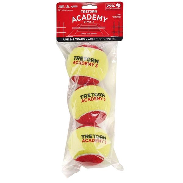 Tretorn Academy 3-Pack Tennis Balls - Image 3