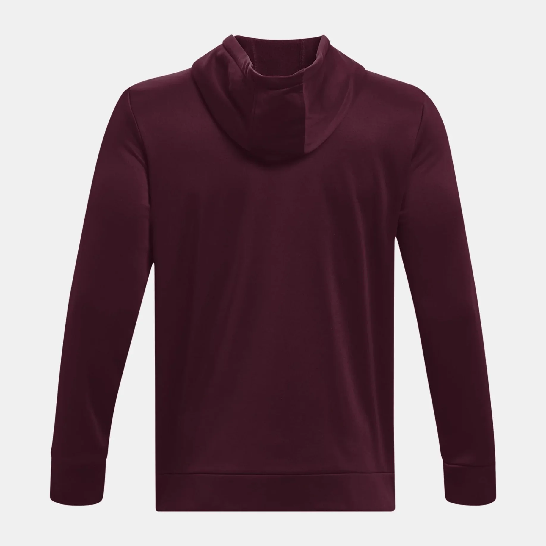 Under Armour Fleece Full Zip Hoodie Men's (Maroon 600) - Image 3