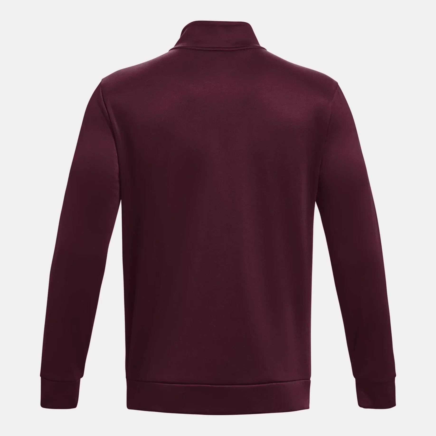 Under Armour Fleece Quarter Zip Top Men's (Maroon 600) - Image 3