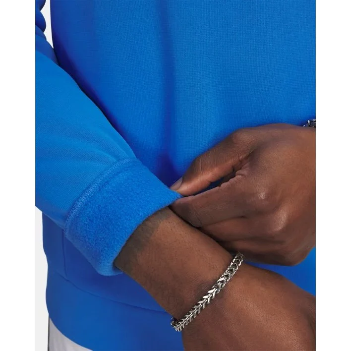 Under Armour Amour Fleece Quart Zip Top Men's (Blue Atlantis White 402) - Image 2