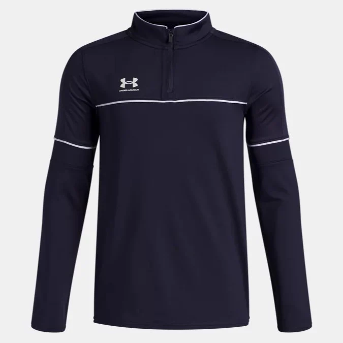 Under Armour Challenger Half Zip Top Boy's (Navy White 410)