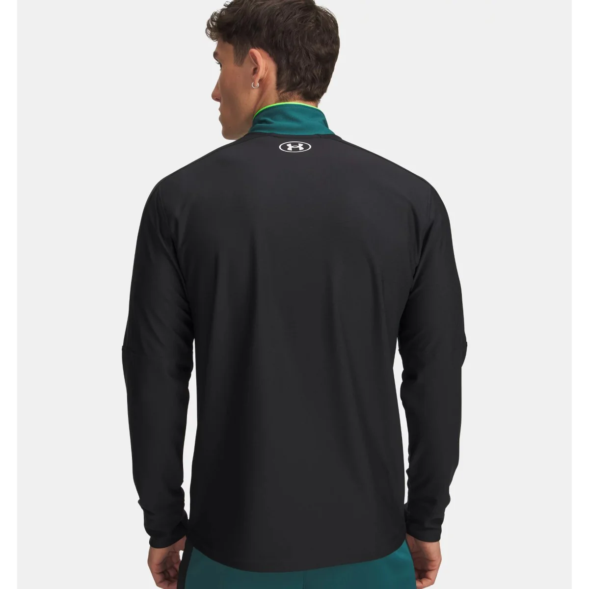 Under Armour Challenger Track Jacket Men's (Green Black 338) - Image 2