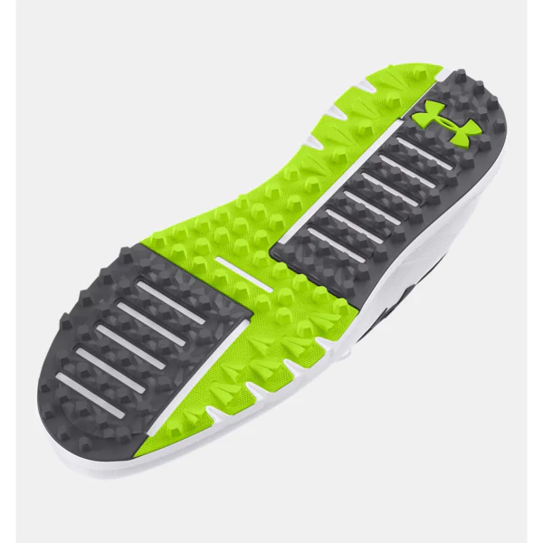 Under Armour Drive Fade Spikeless Golf Shoes Men's (White Titan 100) - Image 2