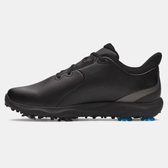 Under Armour Drive Fade Spiked Golf Shoes Men's Wide (Black 002) - Image 3
