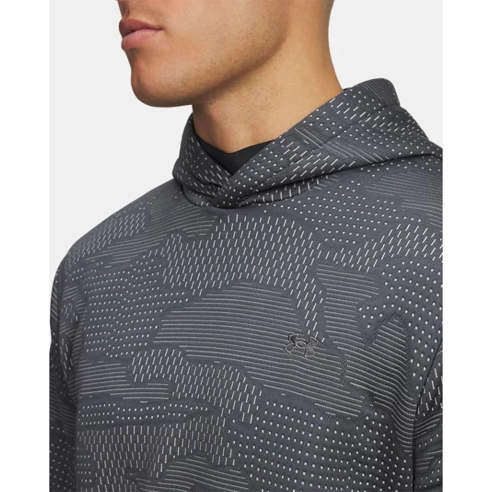 Under Armour Drive Midlayer Jacquard Hoodie Men's (Castlerock 025) - Image 3