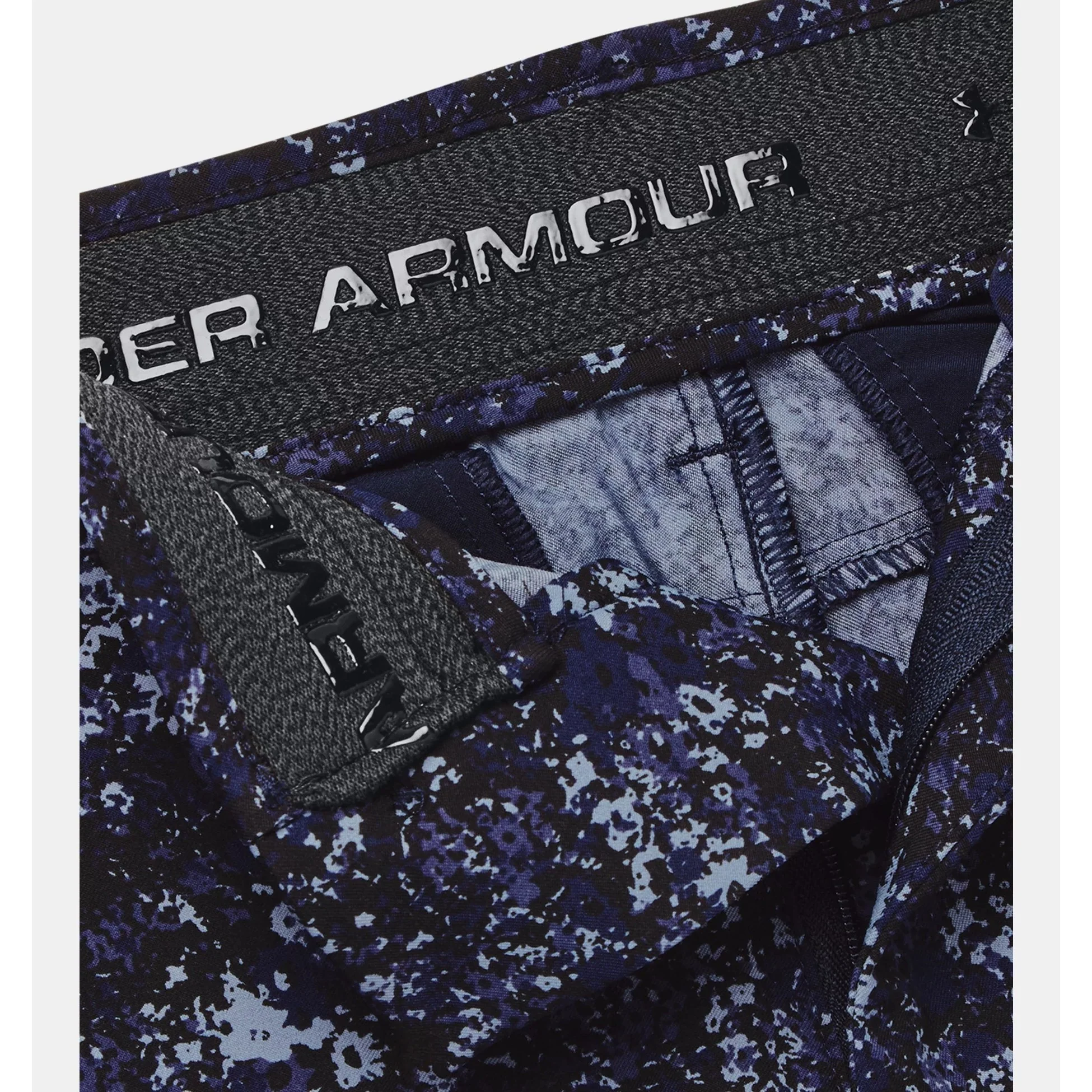 Under Armour Drive Printed Golf Shorts Men's (Midnight Navy 410) - Image 3