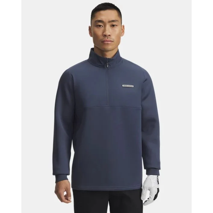 Under Armour Drive Pro Hybrid Half Zip Men's (Downpour Grey 044)