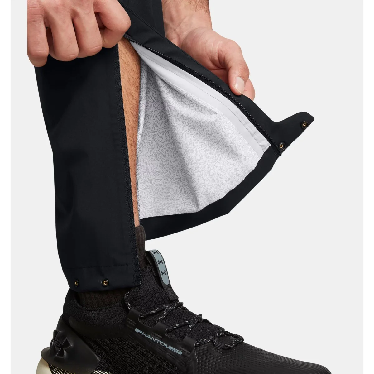 Under Armour Drive Rain Pants Men's Regular (Black 002) - Image 3