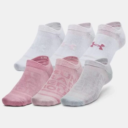 Under Armour Essential No Show Socks 6 Pack - Image 5