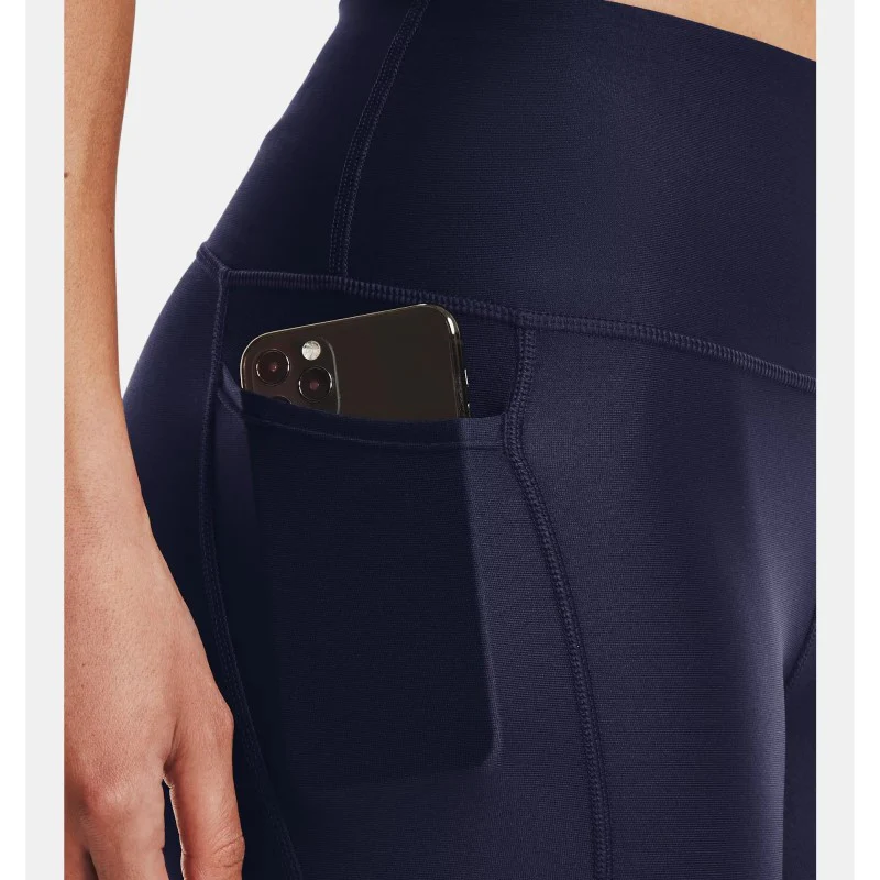 Under Armour HeatGear Hi Ankle Leggings Women's (Midnight Navy 410) - Image 2